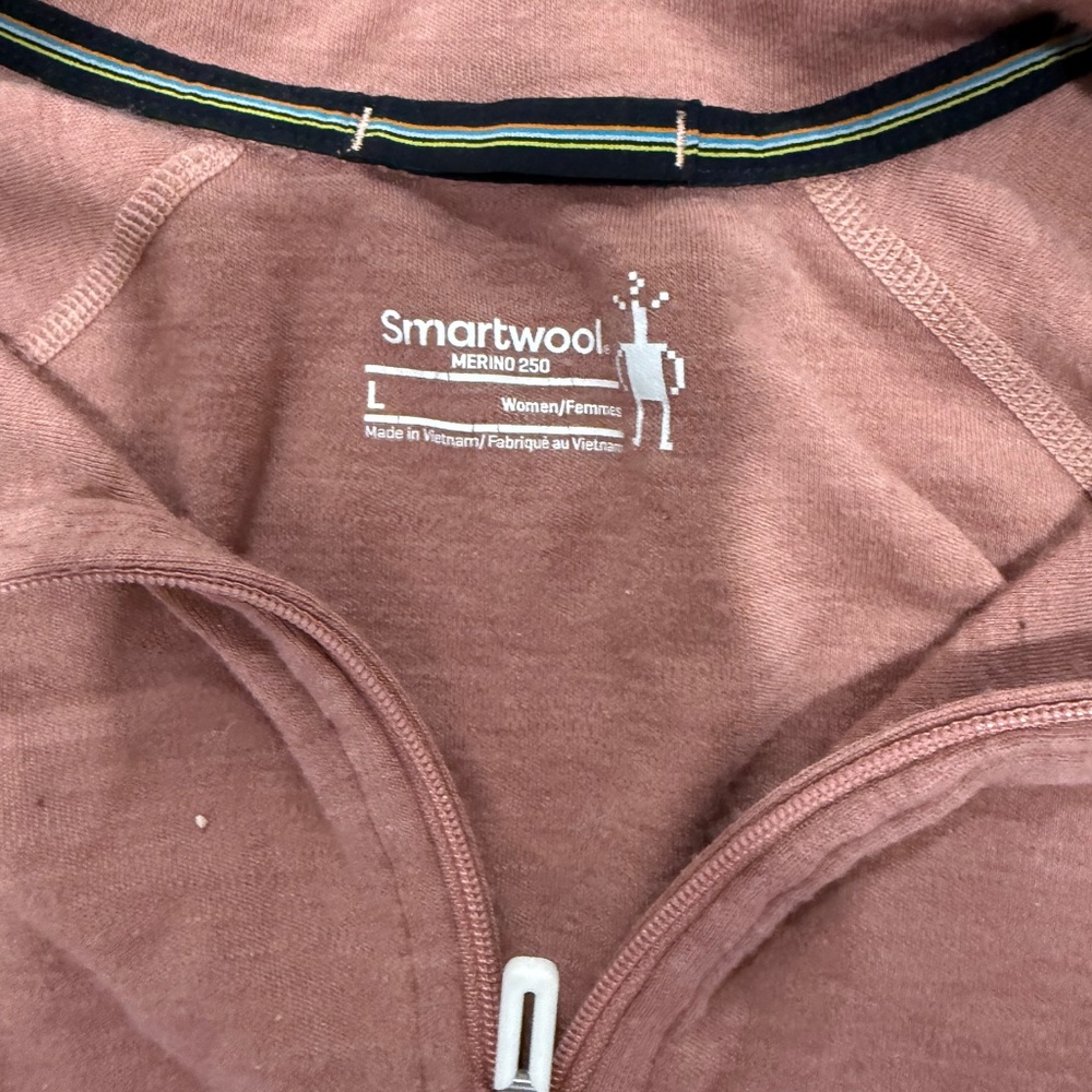 Women’s size Large Merino 1/4 Zip - Picture 3 of 7